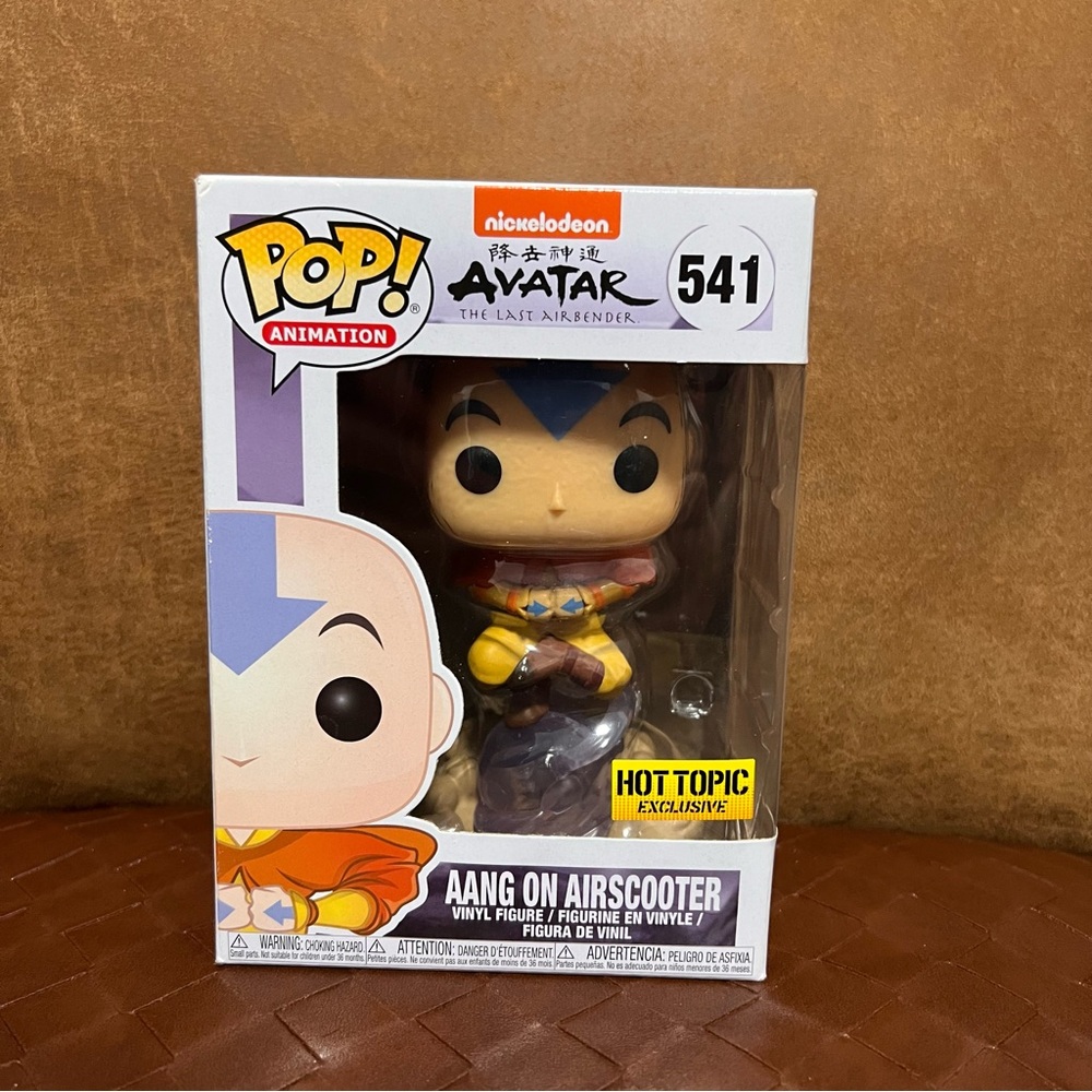 Funko Pop- Avatar the last air bender- Ang on air scooter -541